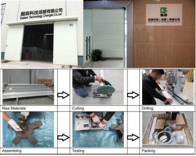 65RPM 거대한 공기 냉각기 빅 블레이드 HVLS 산업 팬 5