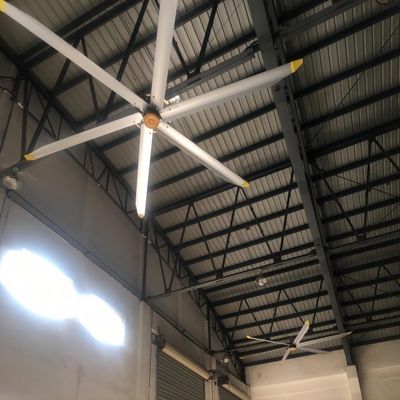 좋은 가격 레스토랑 천장 팬 장착 5.0m 16FT BLCD 모터 HVLS 환기 대형 창고 온라인으로
