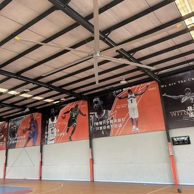 좋은 가격 PMSM 모터 및 에너지 절약 기능과 함께 큰 공기 흐름 7.3m 24FT 산업 HVLS 팬 온라인으로