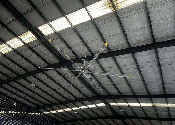 좋은 가격 알루미늄 블레이드 산업 HVLS 천장 팬 온라인으로