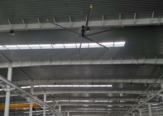 좋은 가격 5개의 블레이드로 HVLS 전통적인 기어박스 모터 천장 팬 온라인으로