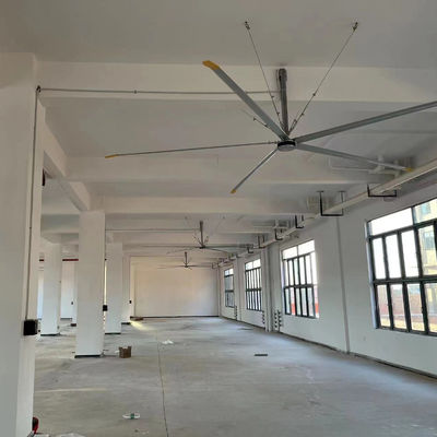 좋은 가격 영구 자석 전기 모터와 220V 1.5 kw 많은 양 HVLS 산업적 천정 선풍기들 온라인으로