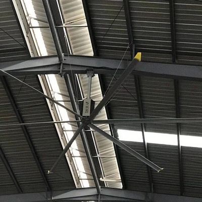 좋은 가격 1.5kw 천연 냉각 공기 냉각 고속 HVLS 천장 팬 온라인으로