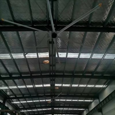 좋은 가격 DX-7.3G 24FT 산업 HVLS 천장 팬 1.5KW 전력 소비 및 큰 공간에 더 높은 성능 온라인으로