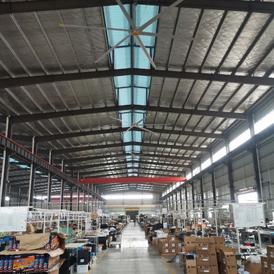 좋은 가격 0.40KW 고속 고용량 대형 HVLS 팬 헬스몰 온라인으로