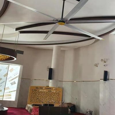 좋은 가격 상업용 환기를 위한 산업용 HVLS 천장 팬 6.1m 20FT BLDC 브러시리스 모터 온라인으로