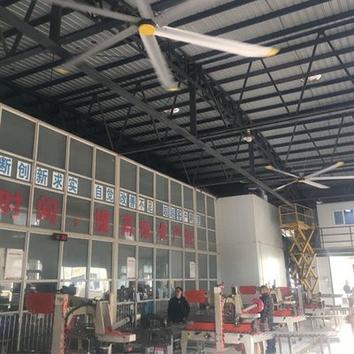 좋은 가격 BLCD 모터 5.0m 16FT 대형 HVLS 천장 팬 공기 냉각 및 유지 보수 무료 설계 온라인으로