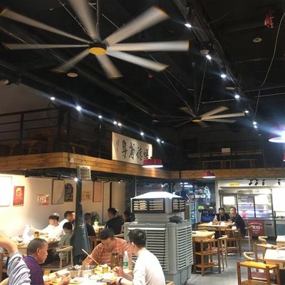 좋은 가격 8FT 브러시리스 외전환 HVLS 산업 천장 팬 온라인으로