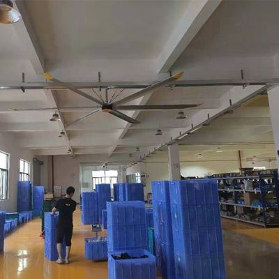 좋은 가격 알-Mg 합금 블레이드 5.5m 18ft 직접 HVLS 팬 체육관 레스토랑 제조 공장 홈 온라인으로