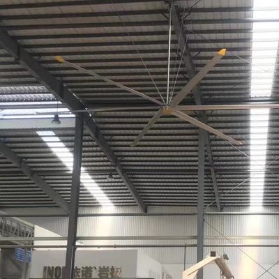 좋은 가격 380V/220V 1.5KW HVLS 산업 천장 팬 온라인으로