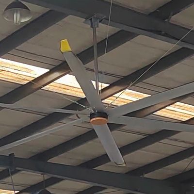 좋은 가격 5.5m 18FT HVLS 천장 팬 레스토랑 직접 및 제조 공장 고전압 온라인으로