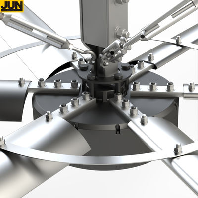 50.0m 16FT 낮은 소음 큰 바람 공기 흐름 차고 환기 거대 산업 HVL 큰 천장 팬