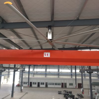 좋은 가격 16800 CMM 1.5 kW 대용량 저속 천장 팬 주택 온라인으로