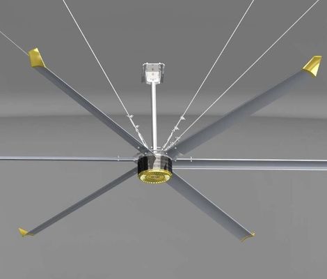 좋은 가격 0.3KW 12ft 영구 자석 동기 모터 대형 창고 팬 온라인으로