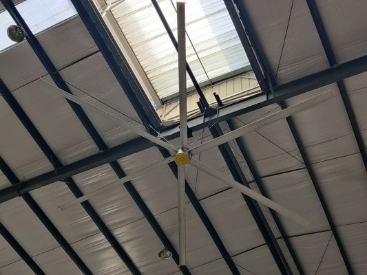좋은 가격 3.6M 12ft 상업용 전기 높은 천장 대형 HVLS 팬 온라인으로