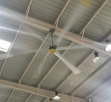 좋은 가격 PMSM 모터 대형 HVLS 팬 온라인으로