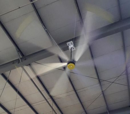 좋은 가격 배기가스 PMSM 모터 HVLS 천장 팬 온라인으로