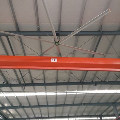 좋은 가격 18FT 큰 방 실내 기둥 장착 HVLS 팬 온라인으로
